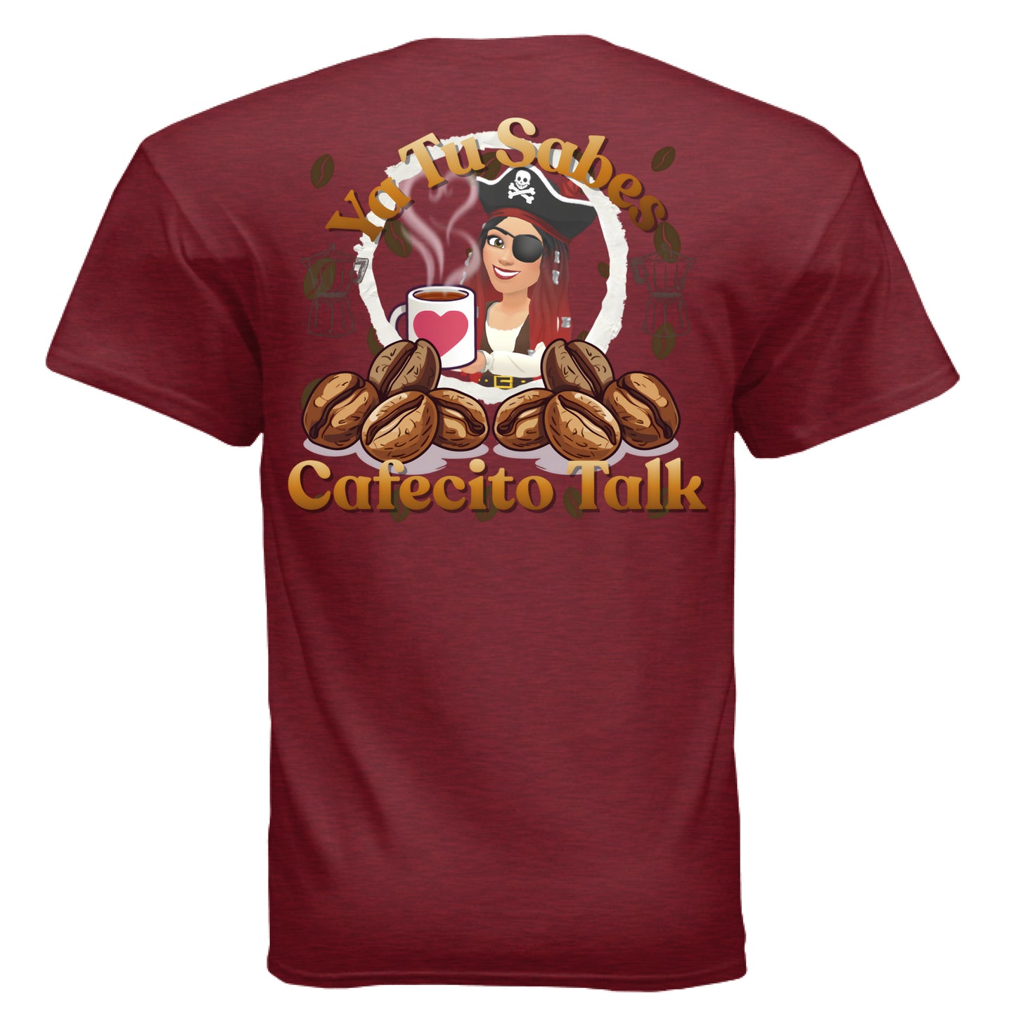 ANTIQUE CHERRY RED - BACK