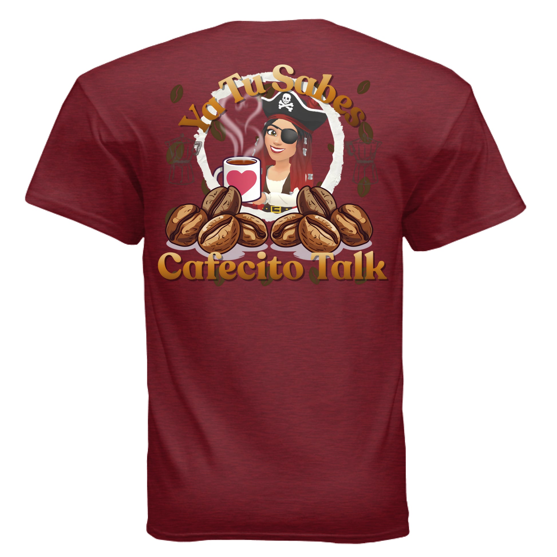 ANTIQUE CHERRY RED - BACK