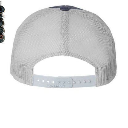 Heather Navy/ Silver - BACK