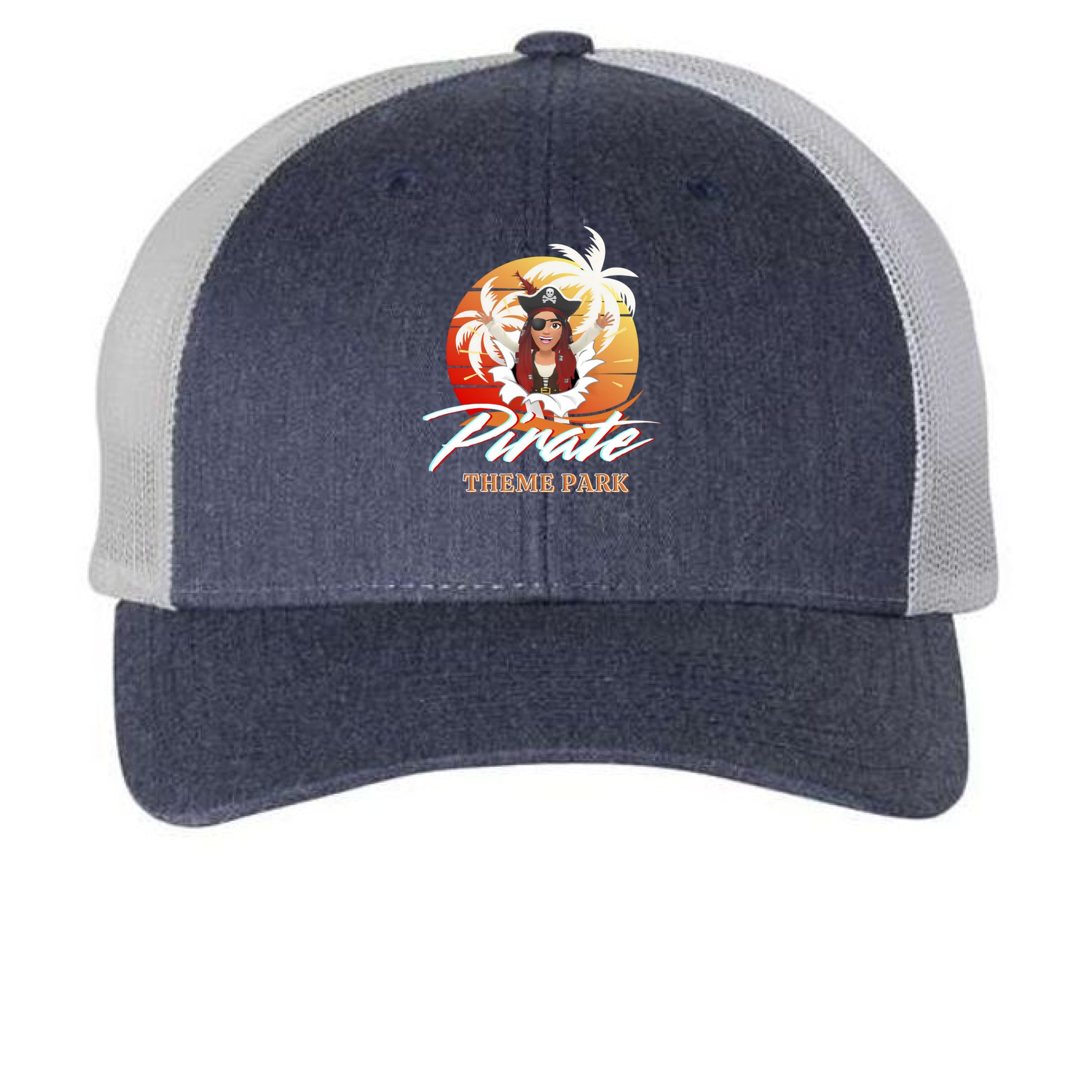 Heather Navy/ Silver - FRONT