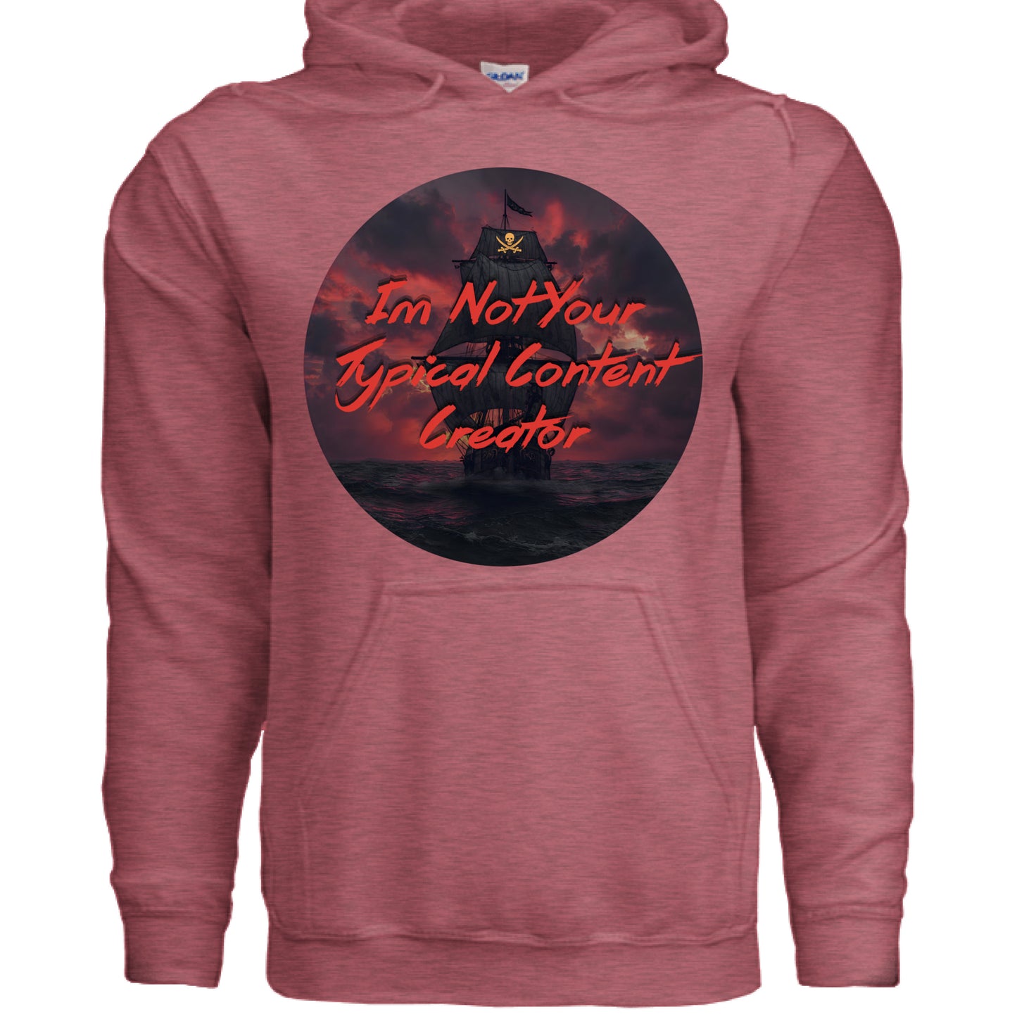 Heather Sport Scarlet Red - FRONT