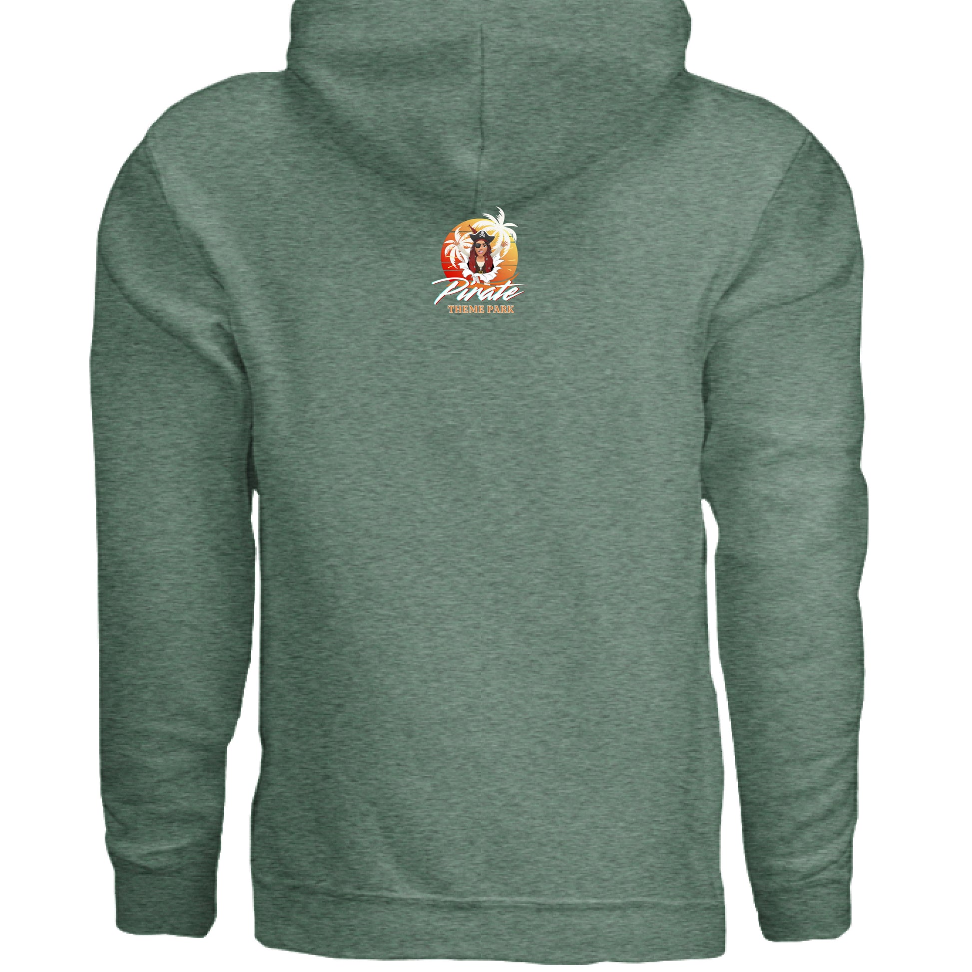 Heather Sport Dark Green - BACK