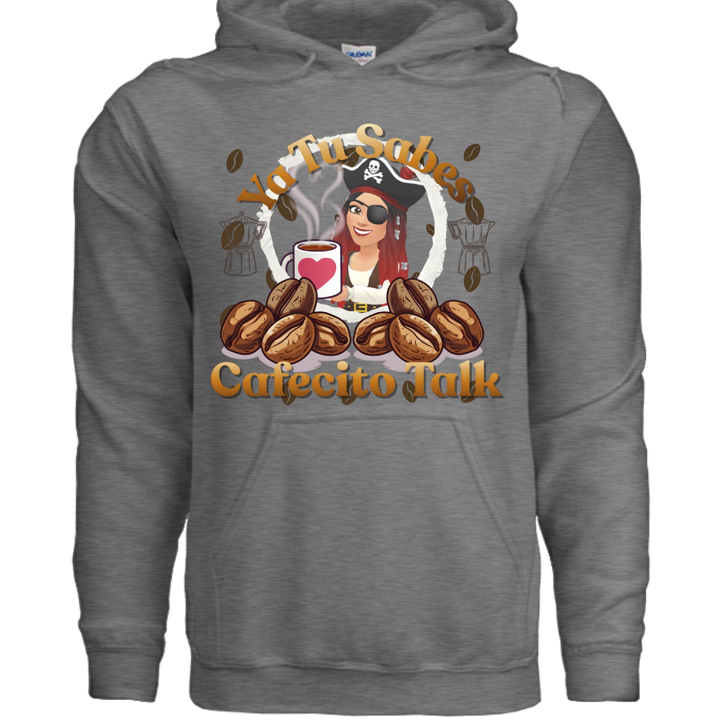 GRAPHITE HEATHER - FRONT