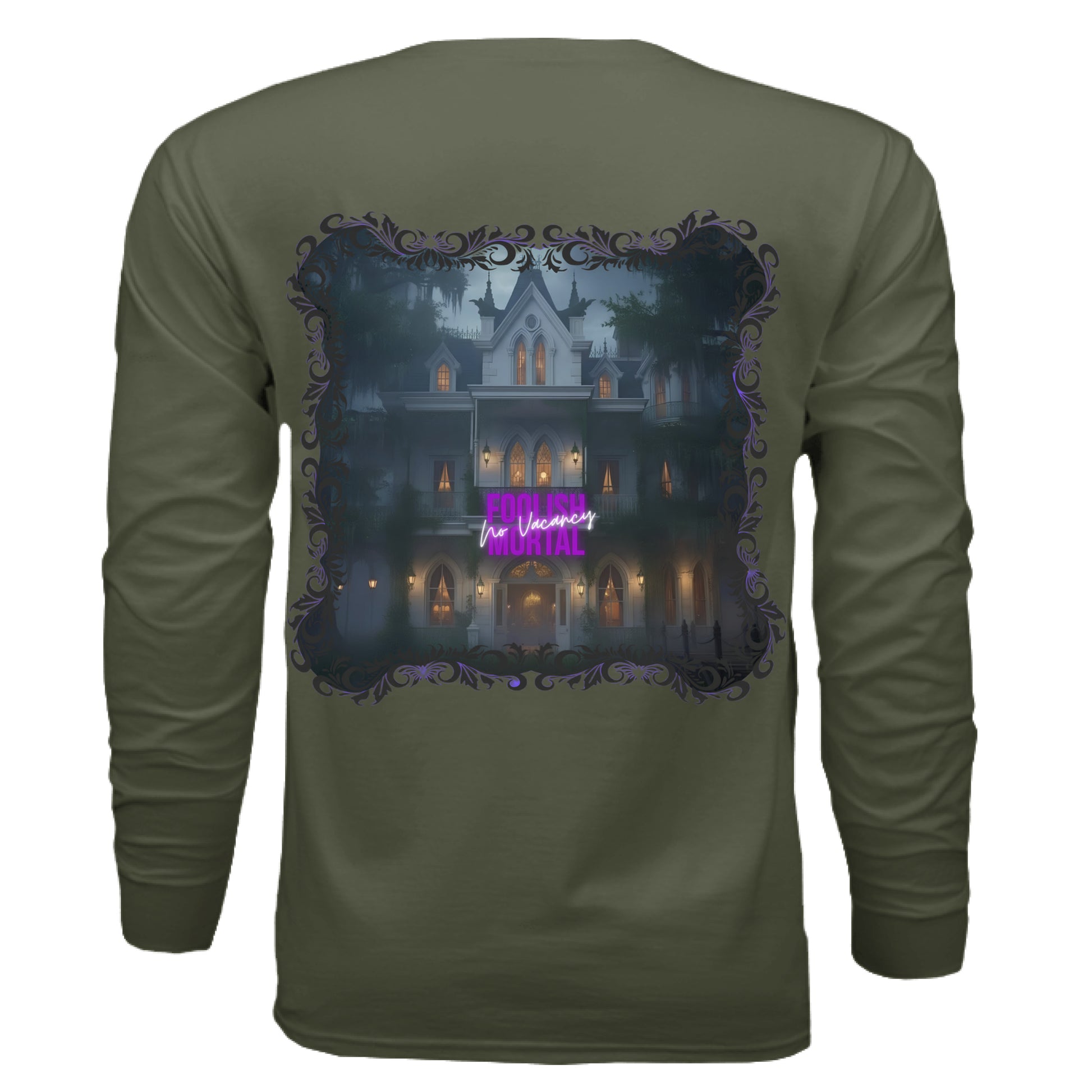 MILITARY GREEN - BACK