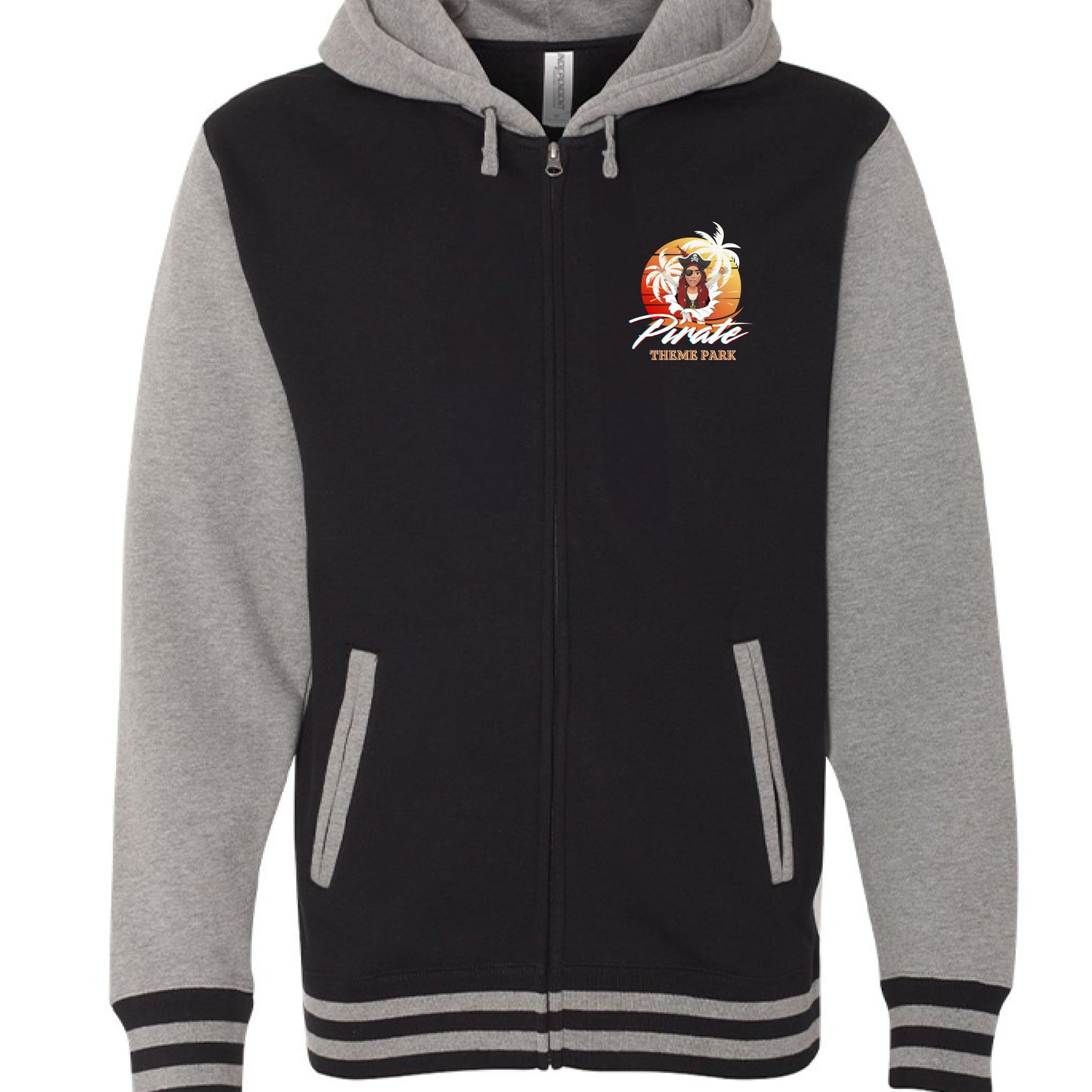 Black/ Gunmetal Heather - FRONT