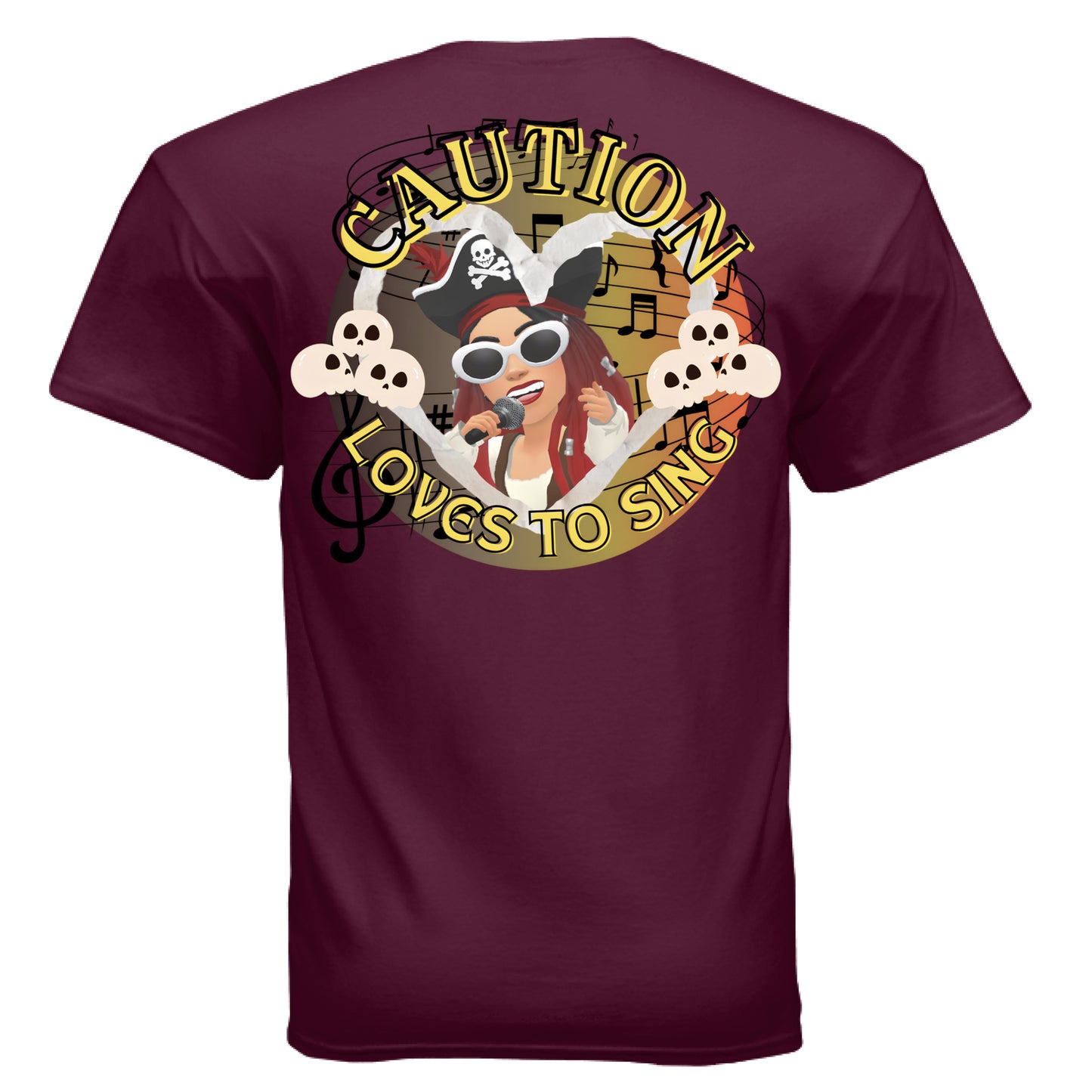 MAROON - BACK
