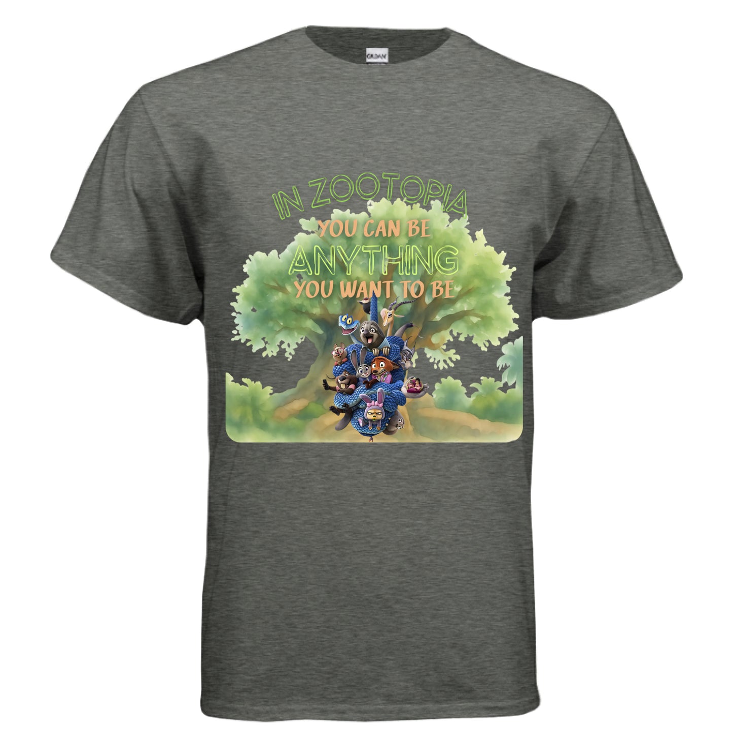 HEATHER MILITARY GREEN - FRONT